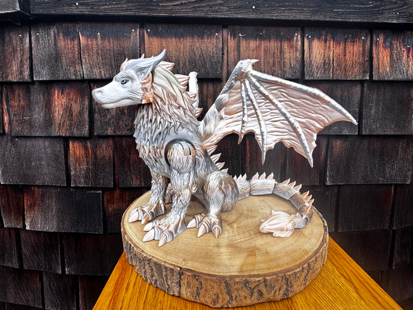 3D Printed Wolf Dragon - Julian Savage
