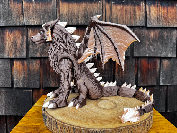 3D Printed Wolf Dragon - Aleksei