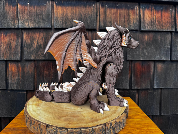 3D Printed Wolf Dragon - Aleksei