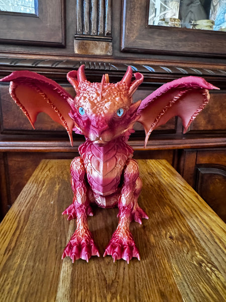 3D Print Jaguar Dragon - Antoinetta Scarletti Justicano