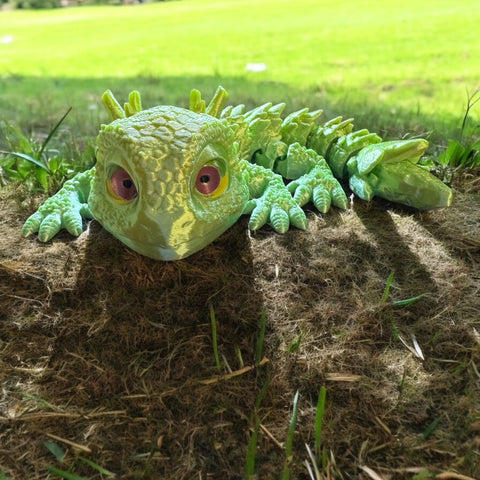 3D Printed Baby Stone Dragon - Isabella Sara