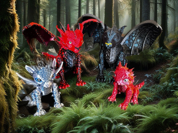 3D Print Leopard Dragon - Tempest "Rusti" Trine