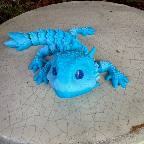 3D Printed Baby Stone Dragon - Peter Amaris