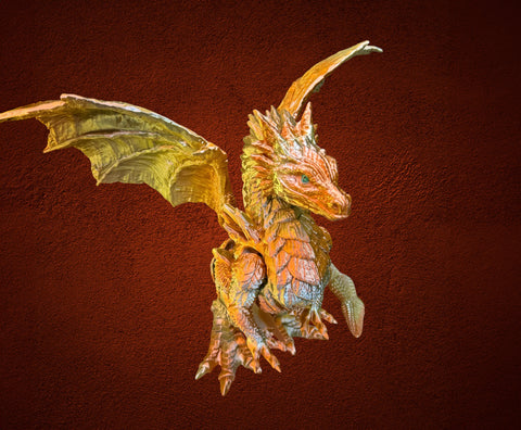 3D Printed Stone Dragon - Petru Cioban