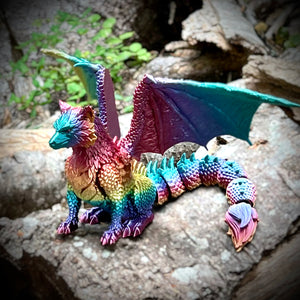 3D Printed Wolf Dragon - Savannah Dubrinsky Daratrazanoff