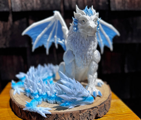Tatijana and Fenris 3D Dragon