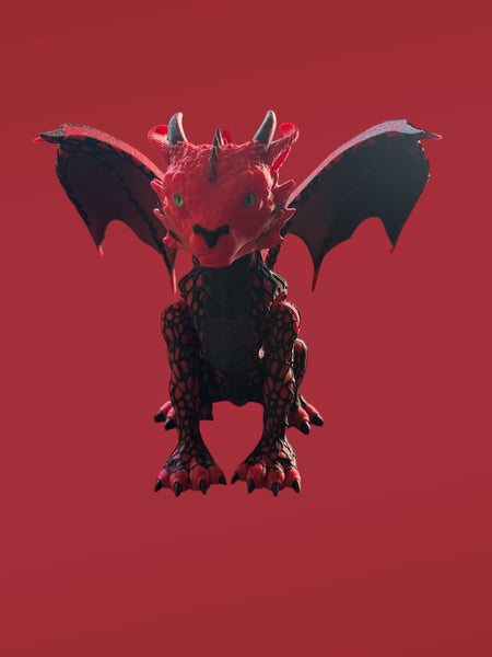 3D Print Leopard Dragon - Tempest "Rusti" Trine