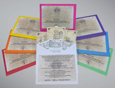 Tri-Fate 3-Card Tarot Game