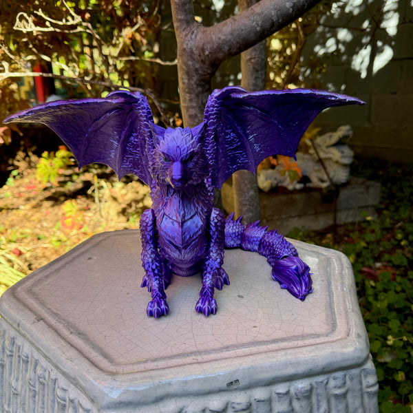 3D Printed Wolf Dragon - Vasilisa Sidkorolyavolkva