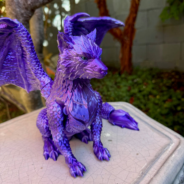 3D Printed Wolf Dragon - Vasilisa Sidkorolyavolkva