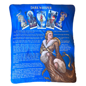 Dark Whisper Sherpa Fleece Blanket