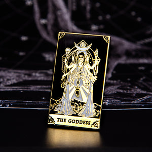 Dark Tarot Goddess Pin